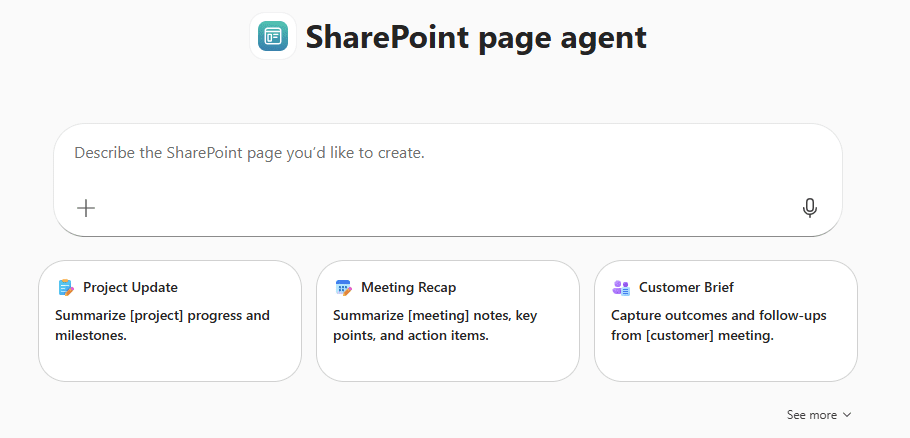 A complete guide to the new SharePoint page agent - Gokan's Studio